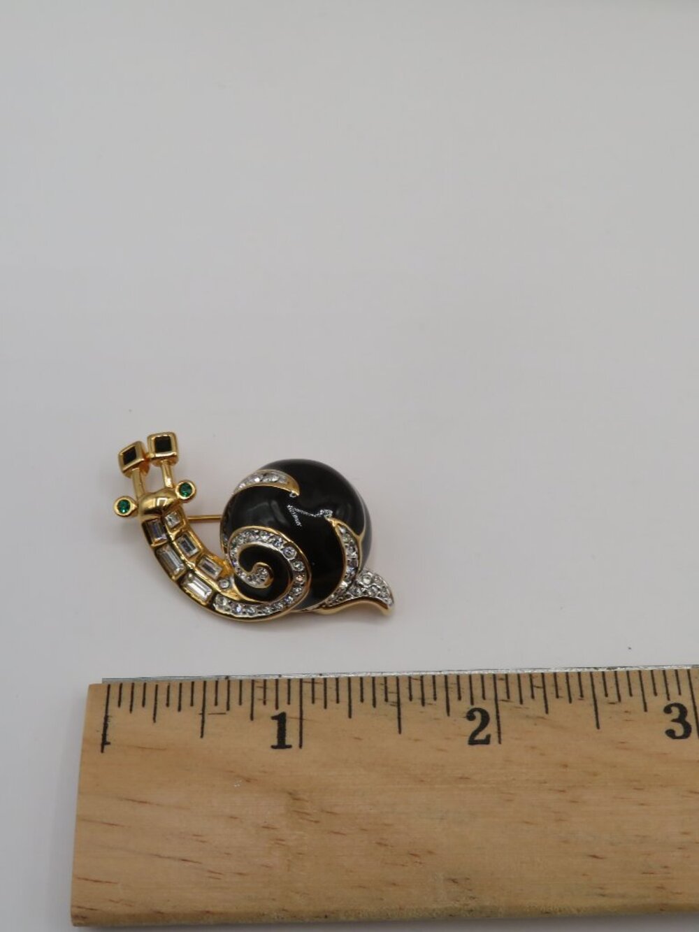 Swarovski Rhinestone Crystals Enamel Brooch - Picture 9 of 10